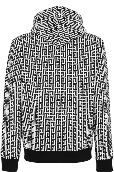 Balmain Fleeces & Tracksuits for Men Balmain Knitted Full-zip Sweatshirt
