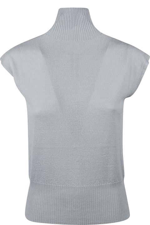 Rick Owens for Women Rick Owens Sl Turtle Capped Sleeve Jumper