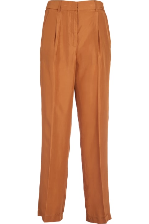Forte_Forte Pants & Shorts for Men Forte_Forte Concealed Straight Trousers
