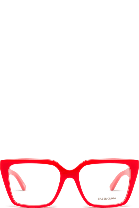 Balenciaga Eyewear Eyewear for Women Balenciaga Eyewear Bb0130o Red Glasses