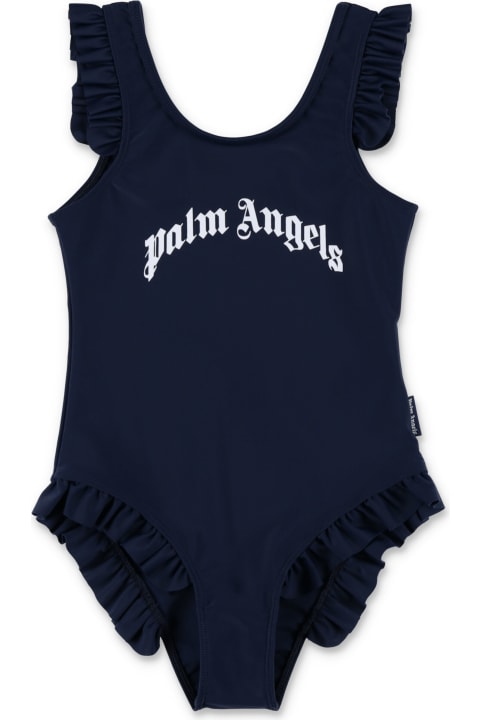 Palm Angels Kids Palm Angels Logo One-piece Swimsuit