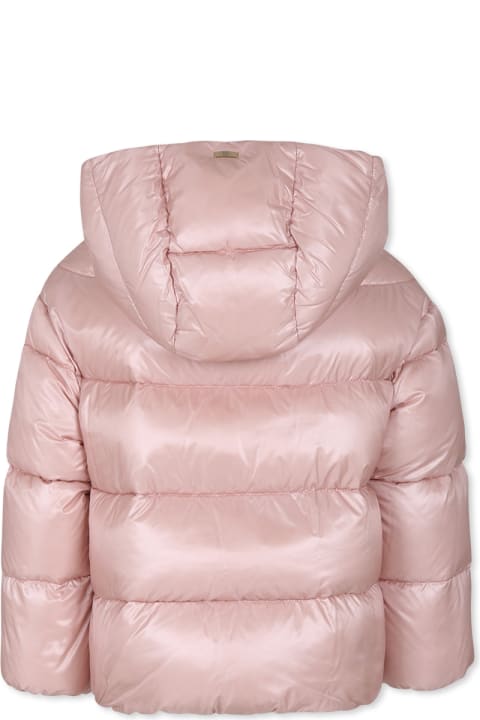 Herno for Kids Herno Pink Padded Coat For Girl