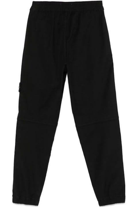 Stone Island Junior ملابس تحتية لـ أولاد Stone Island Junior Stone Island Kids Trousers Black