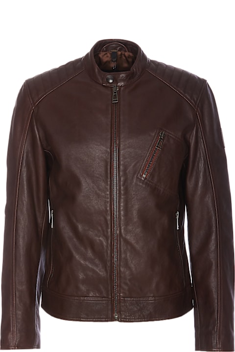 Belstaff Coats & Jackets for Men Belstaff V Racer Leather Jacket