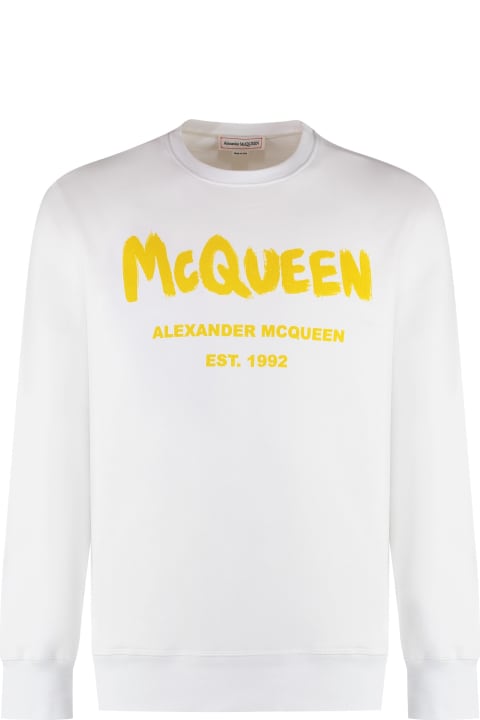 Alexander McQueen for Men Alexander McQueen Cotton Crew-neck Sweatshirt