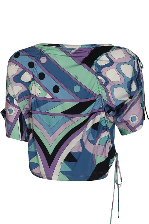 Topwear for Women Pucci Printed Crop Top