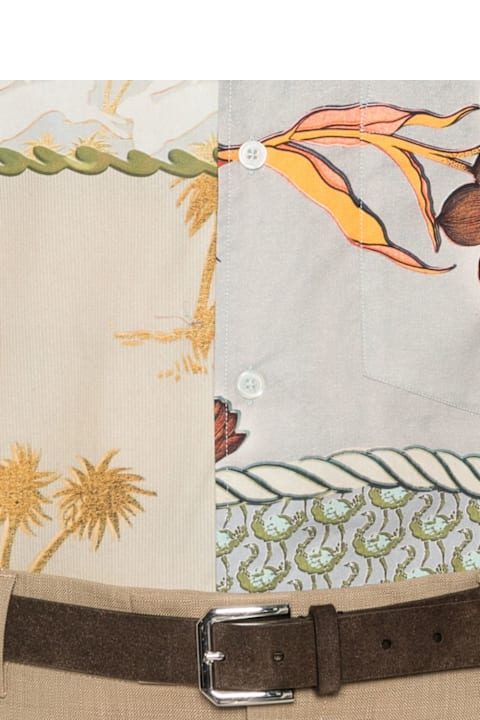 Paul Smith for Kids Paul Smith Printed Cotton Shirt