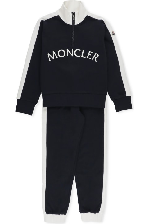 Moncler Suits for Boys Moncler Cotton Suit Set 2 Pieces