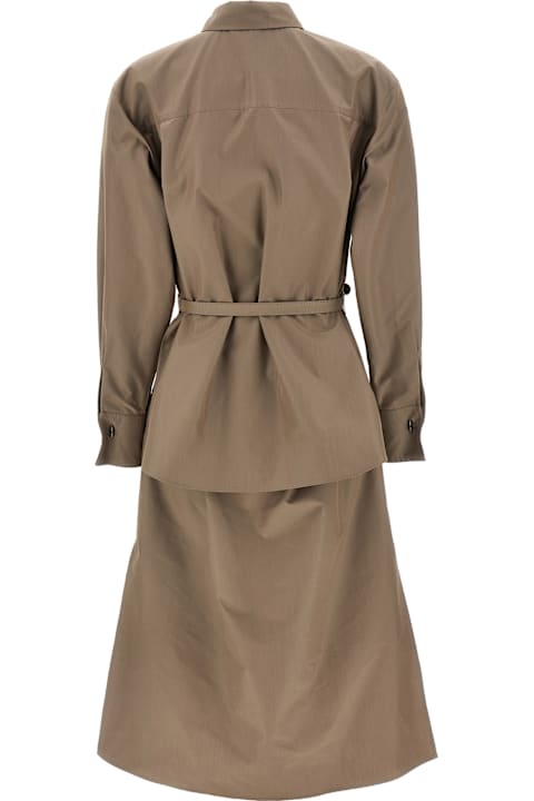 Dresses for Women Fendi Chemisier Midi Dress