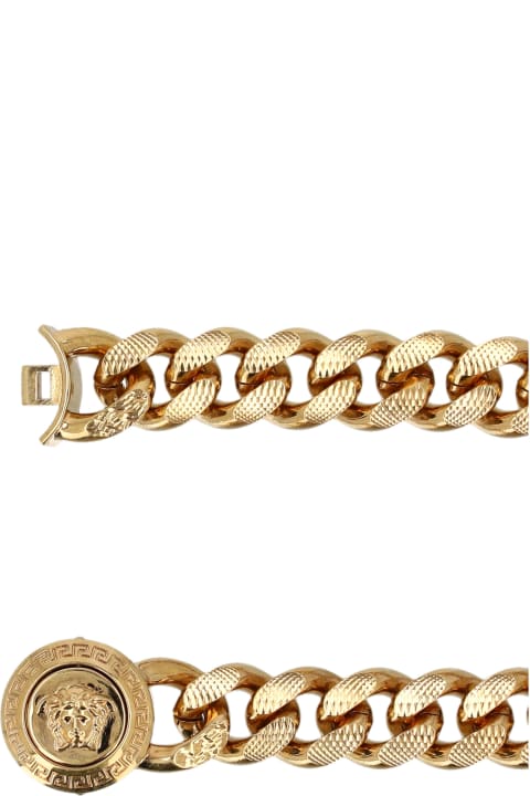 Fashion for Men Versace Medusa Chain Bracelet