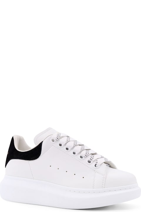 Homeware Alexander McQueen Larry Leather Sneakers With Logo Detail