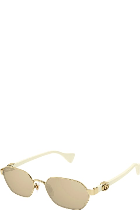 ウィメンズ新着アイテム Gucci Eyewear Gucci Gg1593s Line Gg Logo 002 Sunglasses