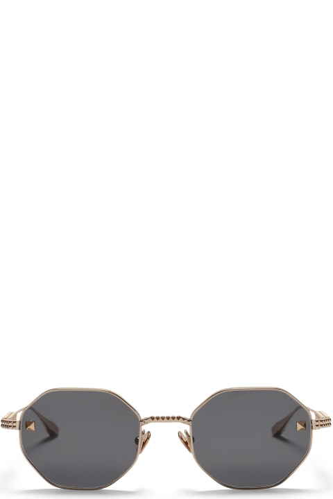 Eyewear for Women Valentino Eyewear V-stud - White Gold Sunglasses
