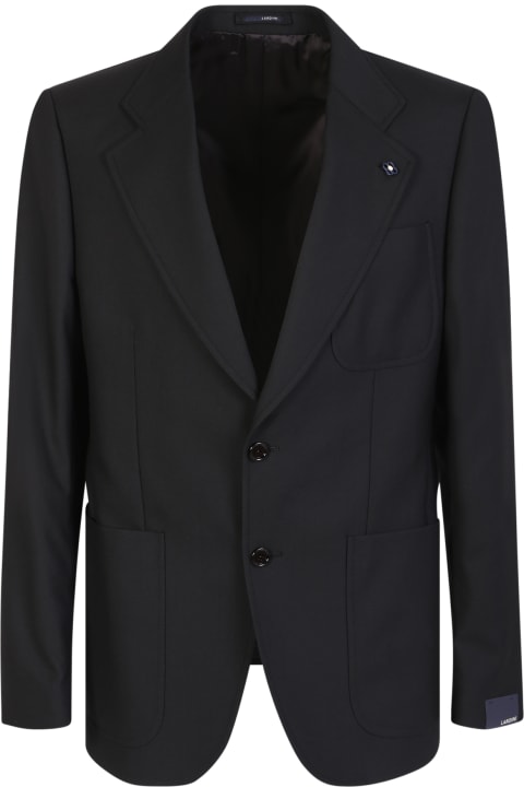 Lardini for Men Lardini Wool Single-breasted Suit