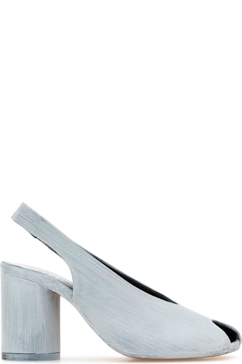 MM6 Maison Margiela Shoes for Women MM6 Maison Margiela White Leather Pumps