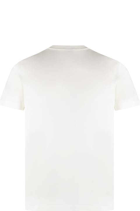 Topwear for Men Moncler Cotton Crew-neck T-shirt