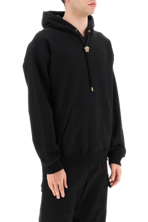 Versace Sale for Men Versace Black Cotton Sweatshirt