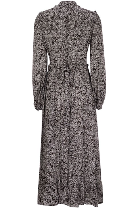 Weekend Max Mara Dresses for Women Weekend Max Mara All-over Patterned Long-sleeved Dress