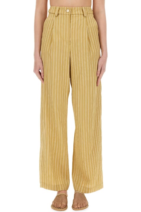 Alysi for Men Alysi Striped Satin Tailored Pants