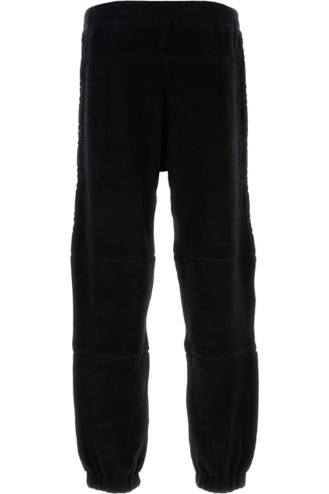 Fendi Pants for Men Fendi Black Stretch Terry Fabric Joggers