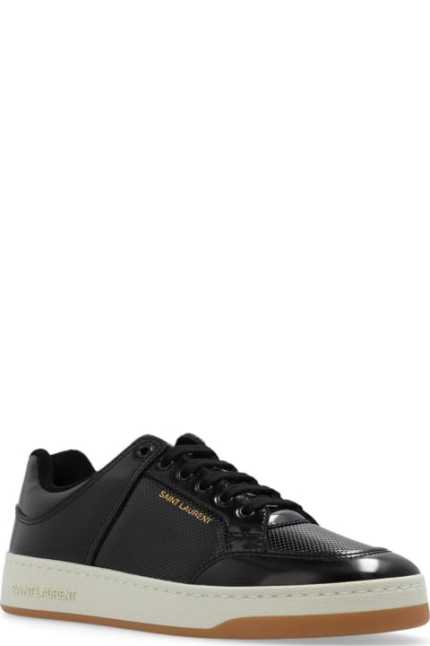 Shoes for Women Saint Laurent Logo Printed Lace-up Sneakers