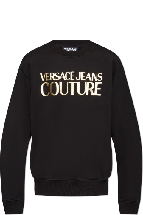 سترات صوف وبدل رياضية لـ القسم الرجالي Versace Jeans Couture Sweatshirt With Logo