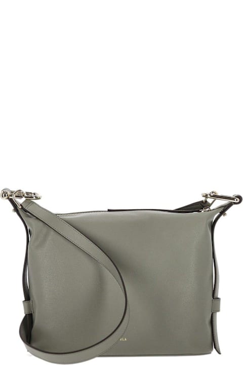 Furla لـ Men Furla Medium Nuvola Top Zipped Shoulder Bag