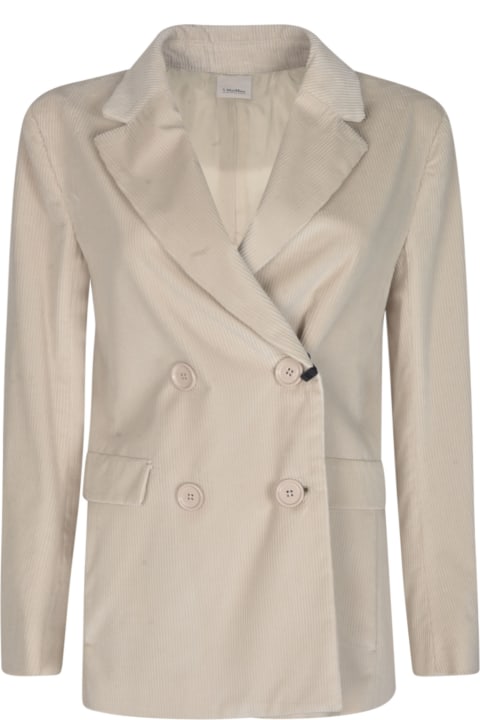 'S Max Mara Coats & Jackets for Women 'S Max Mara Double-breasted Long-sleeved Jacket