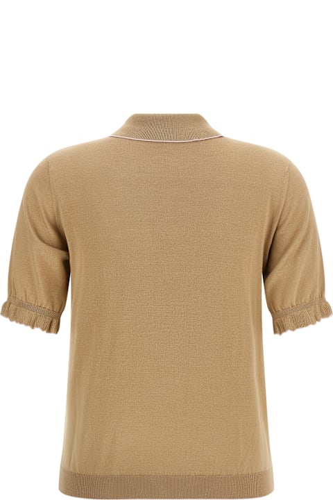 Homeware Fabiana Filippi Cotton Silk Polo Shirt