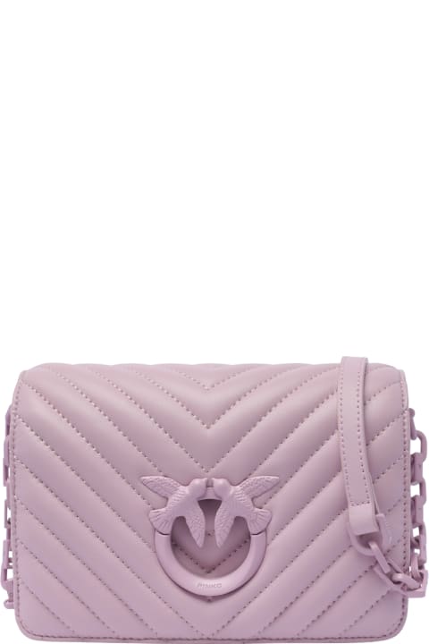 Pinko Shoulder Bags for Women Pinko Mini Love Click Crossbody Bag