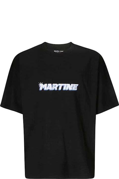 Martine Rose for Men Martine Rose Logo Printed Crewneck T-shirt