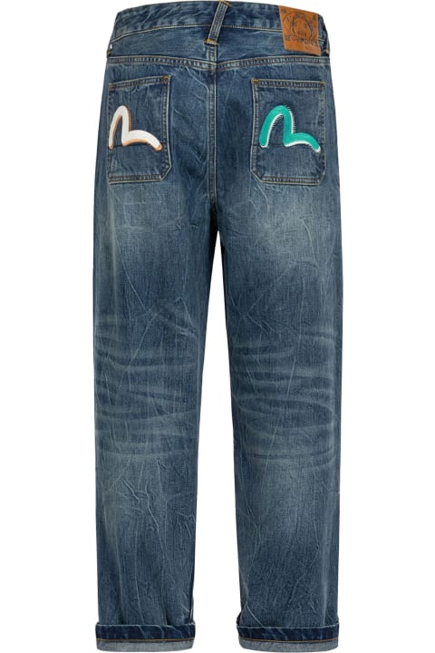 Jeans for Men Evisu Evisu Jeans Blue