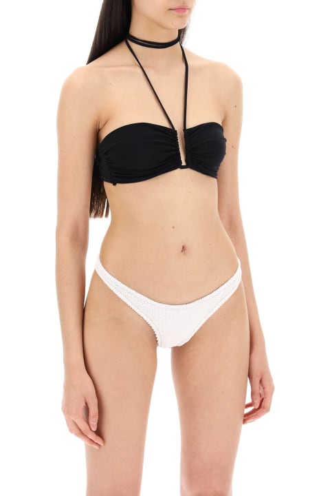 Magda Butrym Swimwear for Women Magda Butrym Crisscross Bandeau Bikini Top