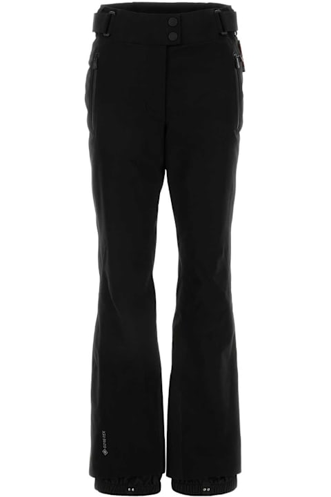 سراويل طويلة وقصيرة لـ السيدات Moncler Grenoble Black Polyester Pant