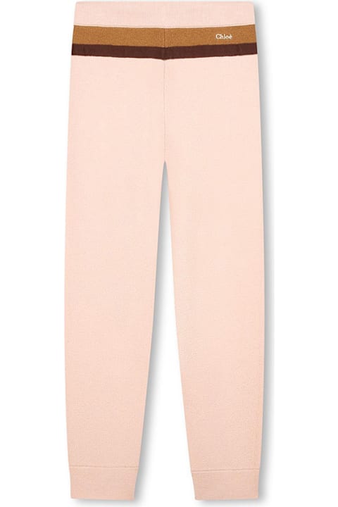 Chloé for Boys Chloé Pink Drawstring Pants