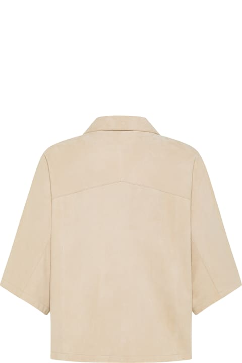 Fashion for Women Seventy Beige Cape With Buttons
