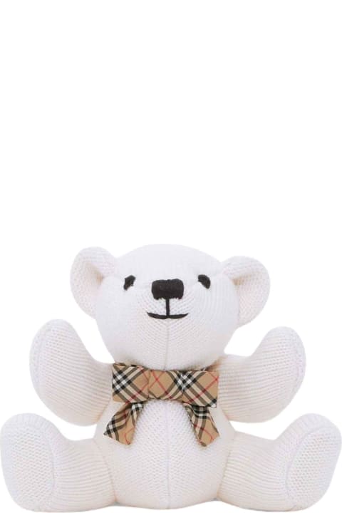 Fashion for Baby Boys Burberry Ivory Bear Baby Unisex