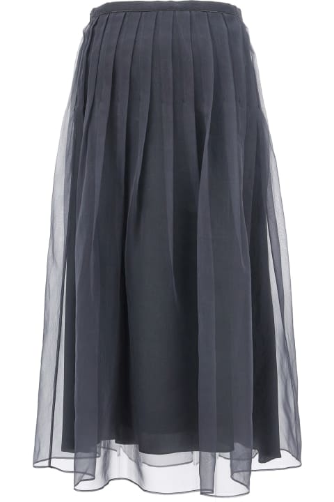 Skirts for Women Brunello Cucinelli Tulle Skirt