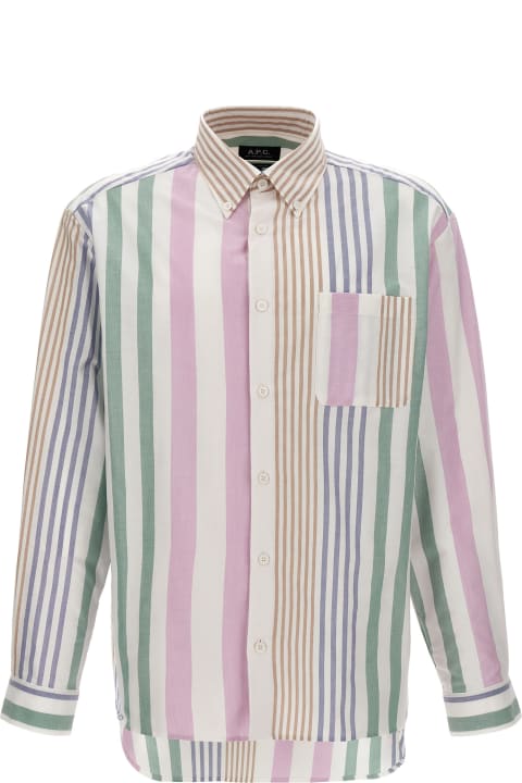 A.P.C. for Men A.P.C. Mateo Striped Oxford Shirt