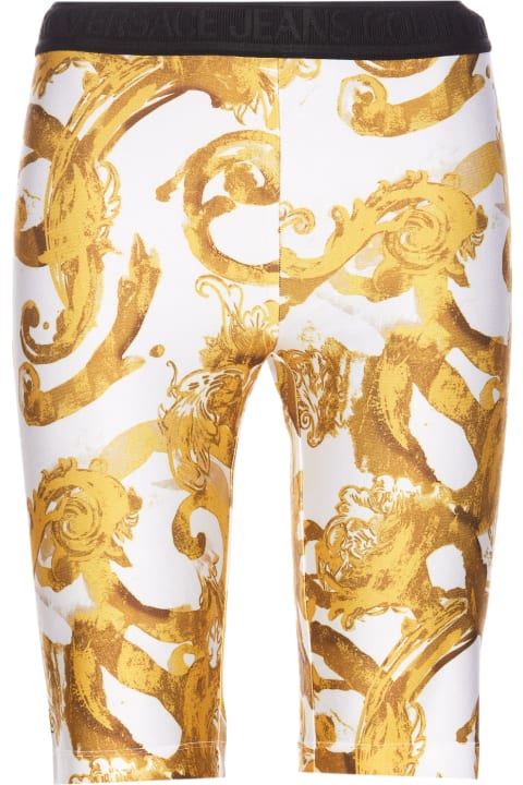 Pants & Shorts for Women Versace Jeans Couture Watercolour Couture Short Leggings