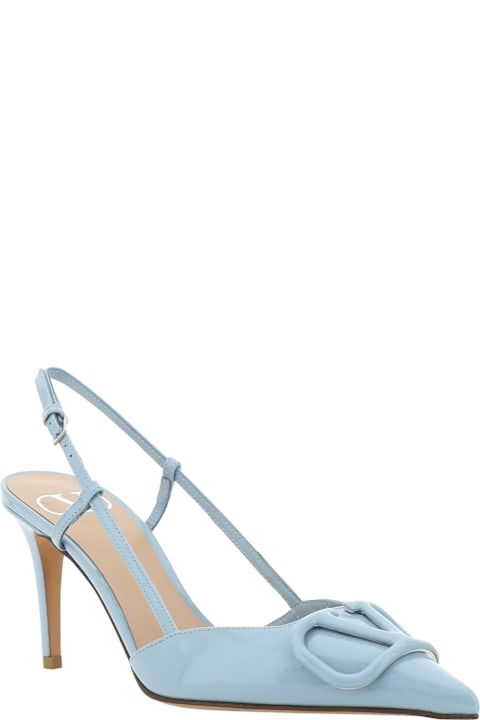 Valentino Garavani High-Heeled Shoes for Women Valentino Garavani Vlogo Pumps Slingback