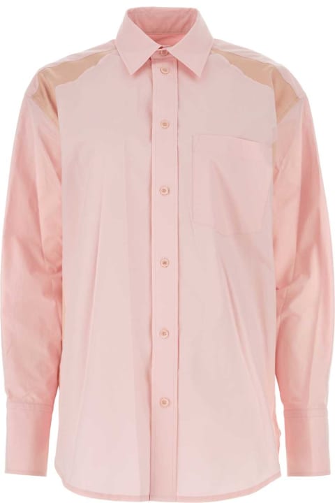 ウィメンズ J.W. Andersonのトップス J.W. Anderson Pink Poplin Shirt