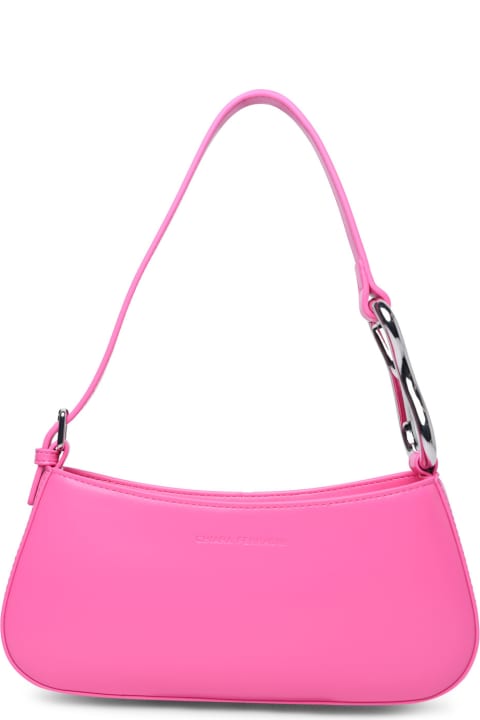Chiara Ferragni Totes for Women Chiara Ferragni 'cfloop' Pink Polyester Bag