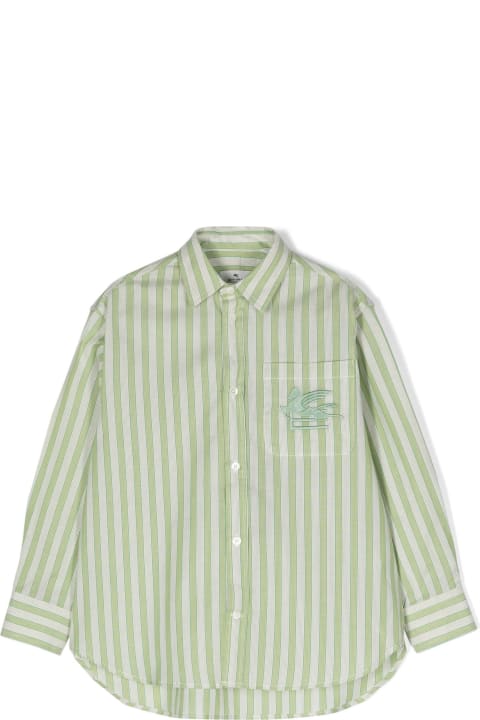 ガールズ Etroのシャツ Etro Etro Shirts Green