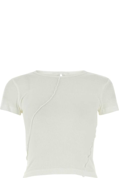 Helmut Lang Clothing for Women Helmut Lang White Cotton Top