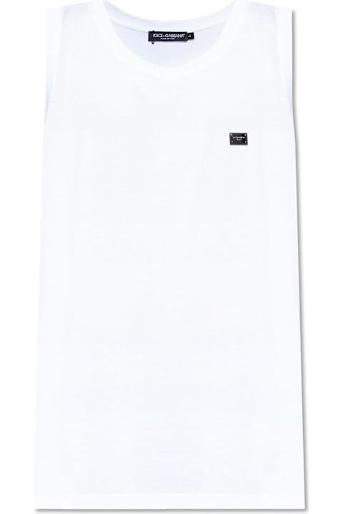 Homeware Dolce 
Gabbana Logo Tag Oversize Singlet