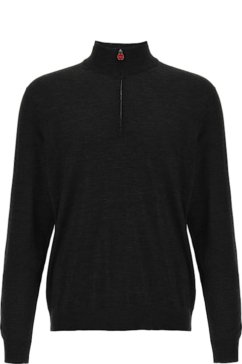 Homeware Kiton Half-zip Sweater