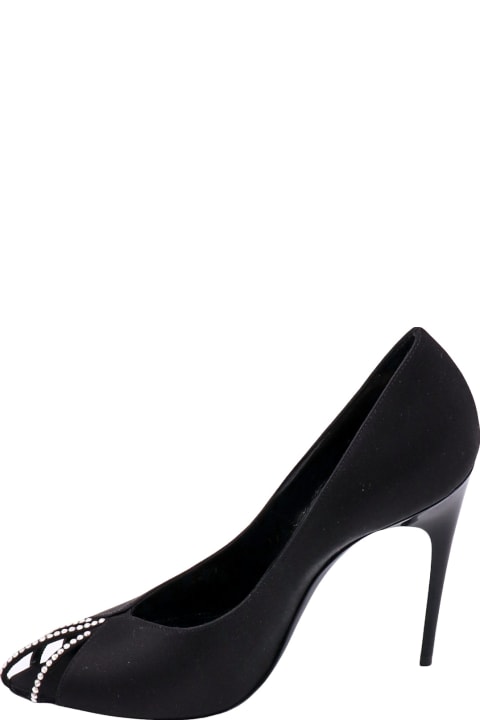 High-Heeled Shoes for Women Saint Laurent Alix Pumps In Silk Satin