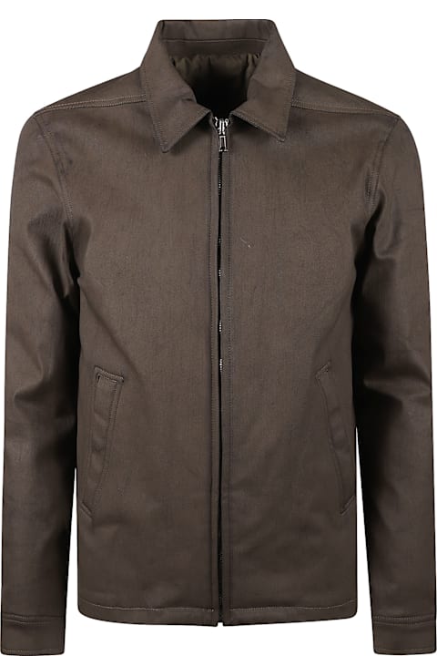 Rick Owens Coats & Jackets for Men Rick Owens Zip Classic Jacket