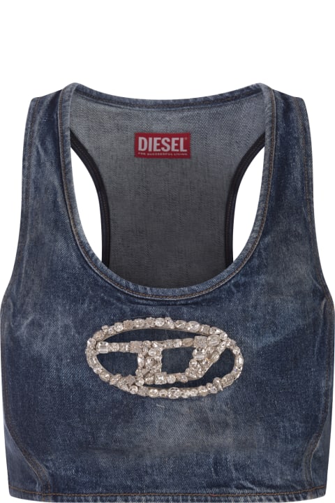 Clothing for Women Diesel Blue De-top-fse Top